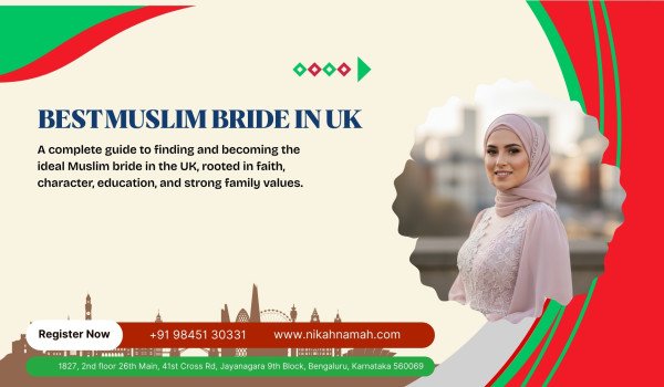 Best Muslim bride in the UK featured by Nikahnamah Muslim Matrimonial